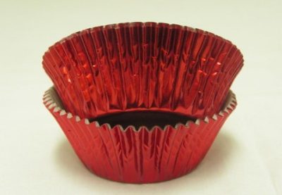 Red Foil Cups 2" Base approx 500 count