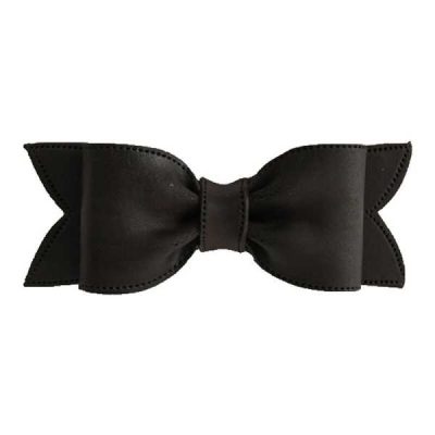 Bow with Tail Black 6" Each