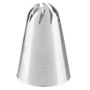#888 Closed Swirl Pastry Tube Each
