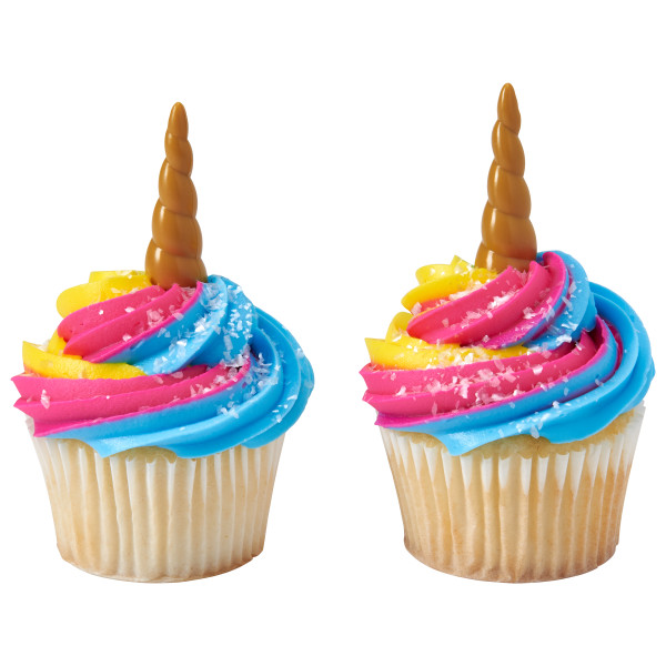 Unicorn Horn DecoPics 12 count - Image 2