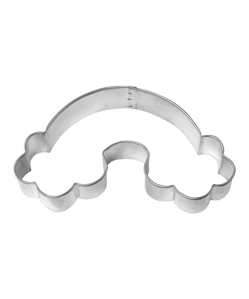 Rainbow with Clouds Cookie Cutter 4.75" Each
