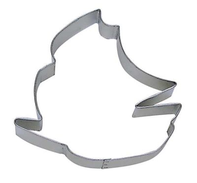 Pirate Ship Cookie Cutter 4.5" Each
