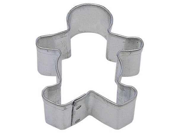 Gingerbread Boy Mini Cookie Cutter 1.5" Each