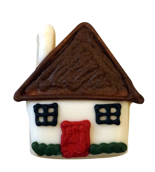 Gingerbread House Mini Cookie Cutter 1.5" Each - Image 2