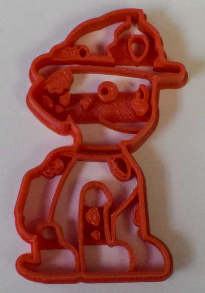 Paw Patrol Marshall Fire Pup Cookie Cutter Each