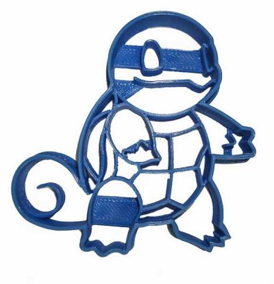 Squirtle Pokeman Go Cookie Cutter Each