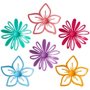 Blossoming Flowers 6 count