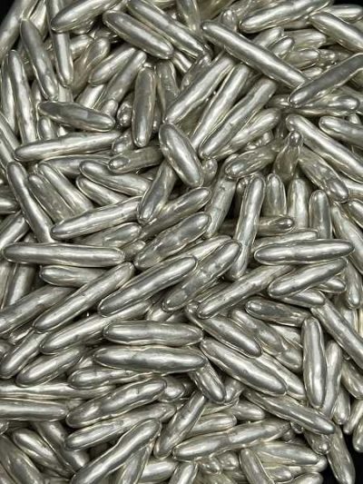Silver Metallic Rods 5 oz