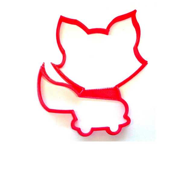 Baby Fox Cookie Cutter Each