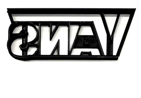 Vans Logo Cookie Cutter