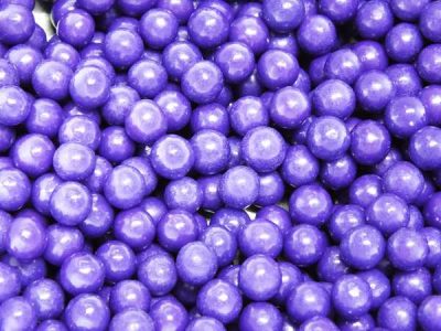 Beads Purple (10 MM) 6 OZ
