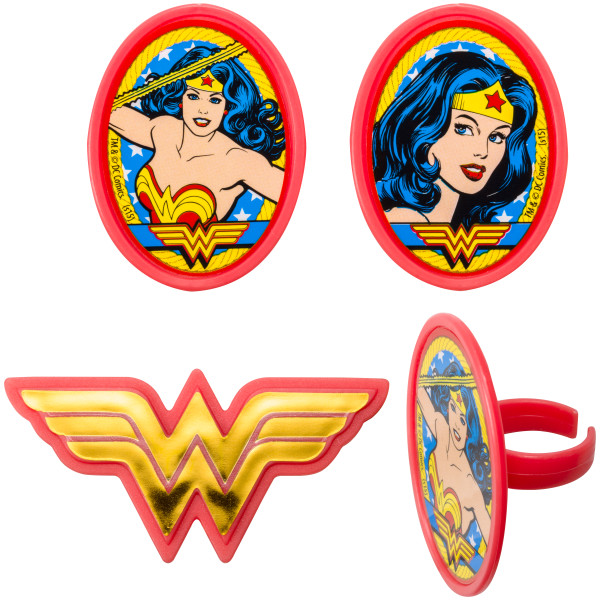 Wonder Woman Amazing Amazon Rings 12 count - Image 2