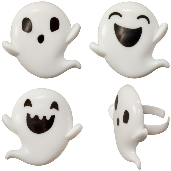 Ghost Cupcake Rings 12 count - Image 2