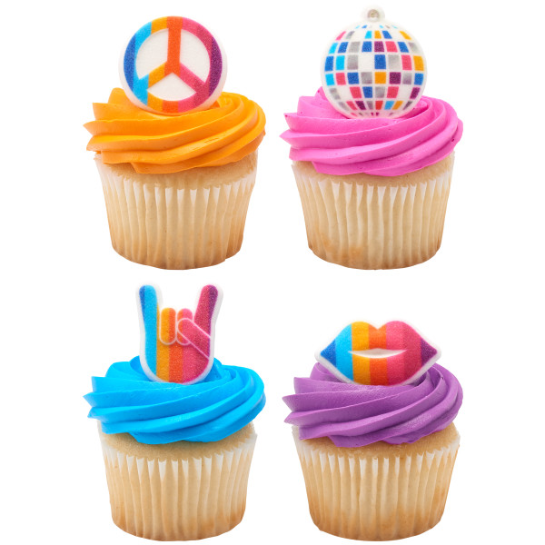 Bright Disco Assortment Dec-Ons 4 count - Image 2