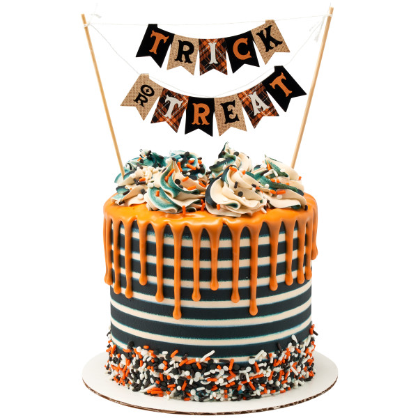 Trick or Treat Banner Layon each - Image 2
