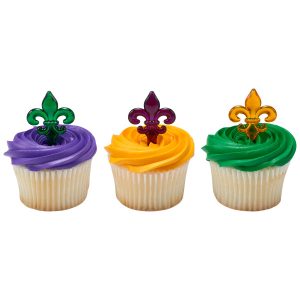 Fleur De Leis Jewel Pick 12 count