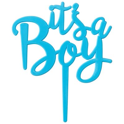 It's A Boy Cake Topper each