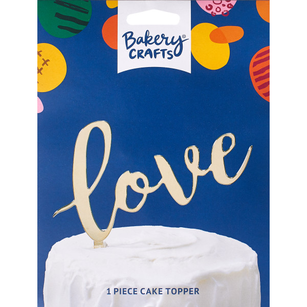 Love Cake Topper each - Image 2