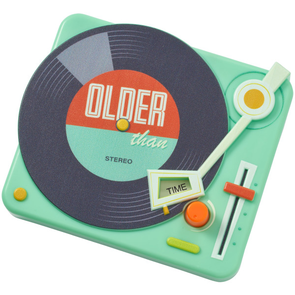 Older Than Record Player DecoSet Each - Image 3