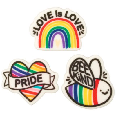 Pride Assortment Sweet Decor Decorations 12 count