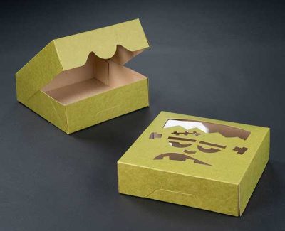 Green/Brown Frankenstein Window Box each