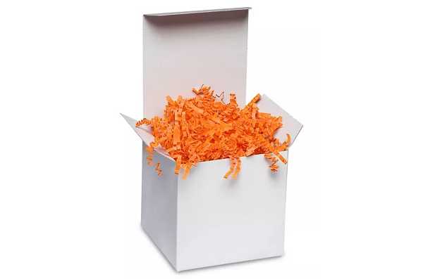 Crinkle Paper Orange 2 ounce