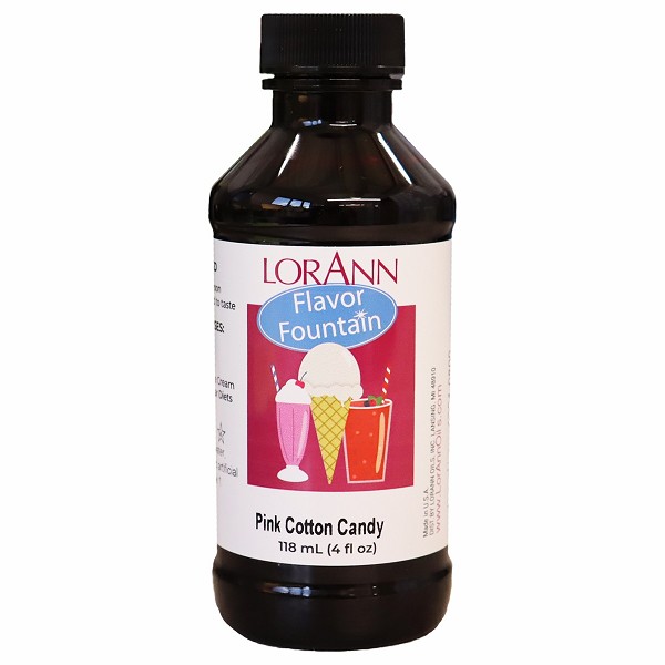 Pink Cotton Candy Ice Cream Flavor 4 oz