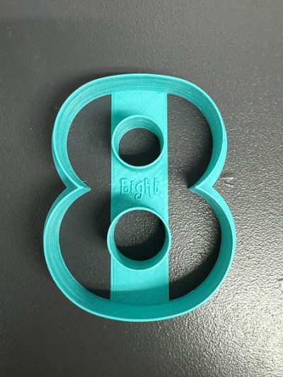 Number 8 Cookie Cutter