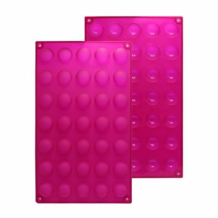 Round 35 Cav Silicone Mold 2 pack