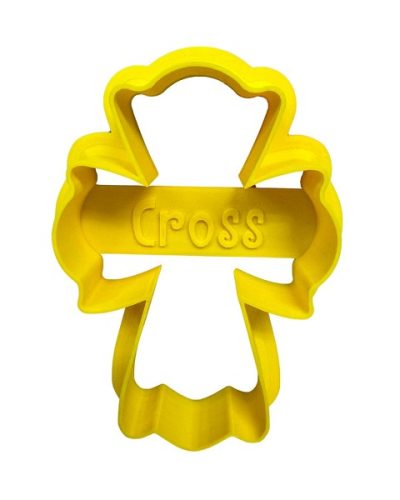 Elegant Cross Cookie Cutter