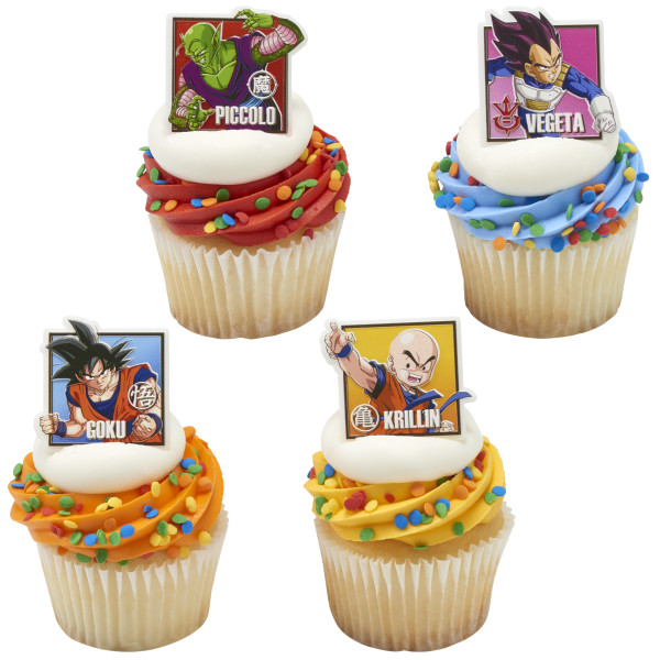 Dragon Ball Z Dragon Team Cupcake Rings 12 ct - Image 3