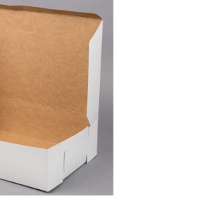 10″ x 14″ x 4″ White Cake Box Each