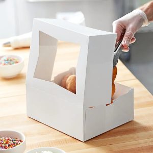 10″x 8″x 4″ White Window Box Each