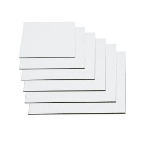10″ Square Coated Cardboard Pad Each