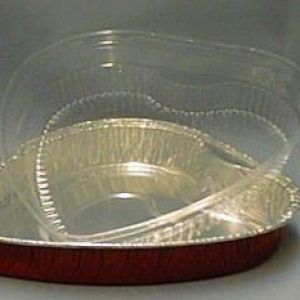 9″ Heart Pan & Dome Each