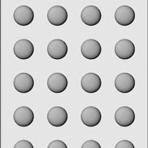 Candy Discs Hard Candy Mold 20 cavity Each