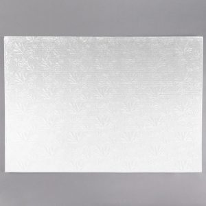 1/2 Sheet x 1/4″ White Cake Board Each