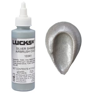 Silver Shimmer Airbrush Color 4 oz