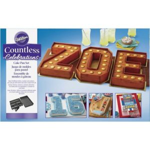 Number & Letter Pan Set