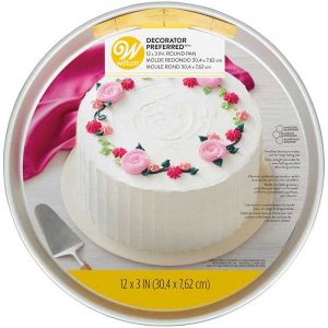 Decorator Preferred 12″ x 3″ Round Pan Each