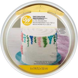 Decorator Preferred 6″ x 3″ Round Pan Each