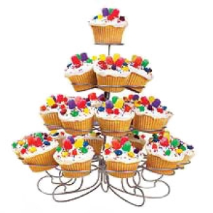 Cupcakes Dessert Stand Holds 23 Each