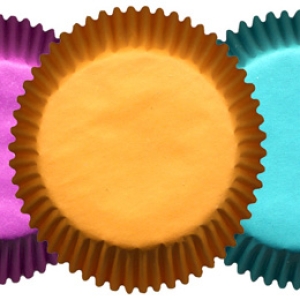 Jewel Tones (3) Baking Cups 2″ Base 75 count