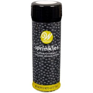 Sugar Pearls Black 5 oz