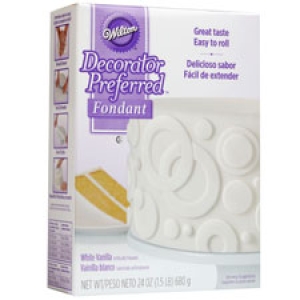 White Ready To Use Fondant 24 oz