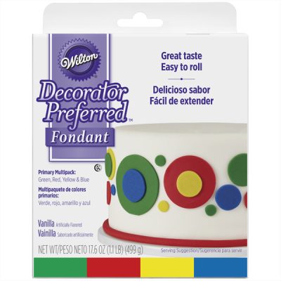 Fondant Multipack Primary Colors