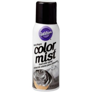 Black Color Mist Food Spray 1.5 oz Each