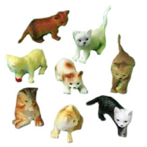Cats Assorted 2″ 12 count