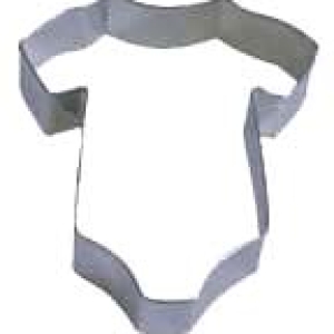 Baby Onesie Cookie Cutter 4″ Each