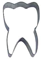 Tooth Cookie Cutter 3" Each